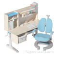 Blue Study Table Chair Kids